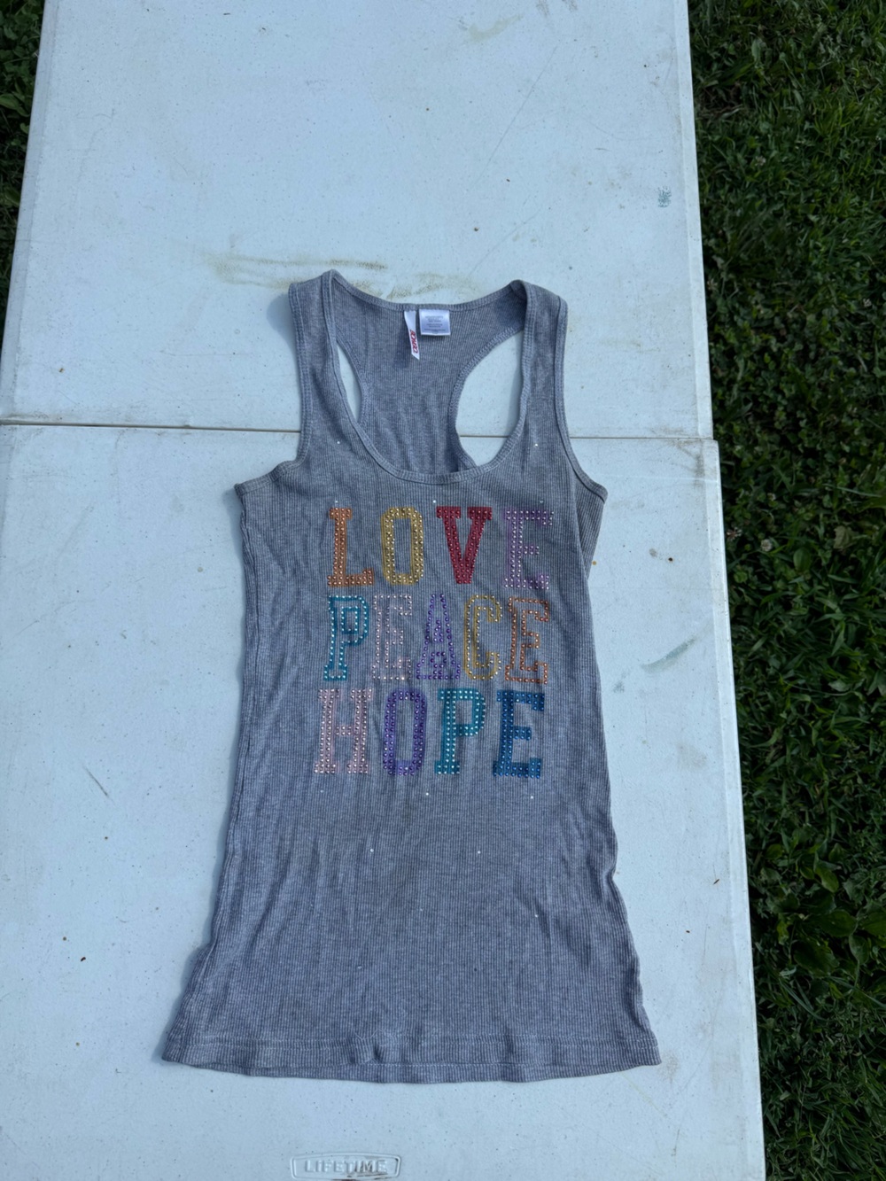 y2k bling tank top